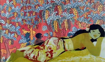 FIUME SALVATORE (Comiso 1915 - Canzo 1997) "Caleidi" 1965 Carta da parati,...