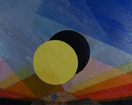 CRIPPA ROBERTO (Monza 1921 - Bresso 1972) "Metamorfosi" 1971 Collage su...