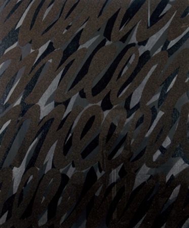 FERRARI AGOSTINO (Milano 1938) "Palinsesto" 1996 Olio e sabbia su tela cm. H:...