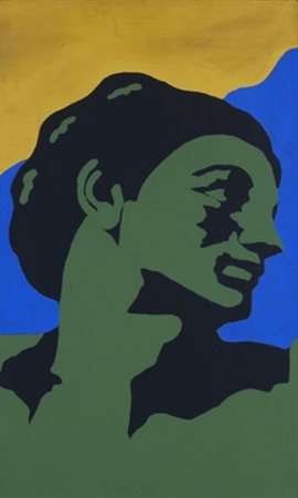 FESTA TANO (Roma 1938 - Roma 1988) "Da Michelangelo" 1978 Acrilico su tela...