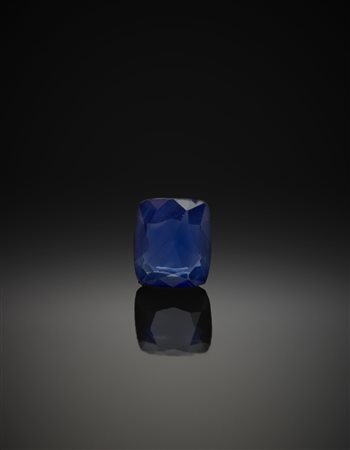 Zaffiro kashmir a forma di cuscino di ct 9,80 Accompagnato da Certificato...