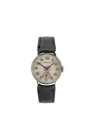ROLEX Orologio da polso da uomo in argento Anni '30 Quadrante, movimento e...