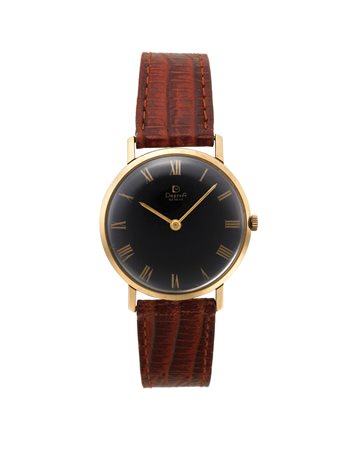 DREFFA Orologio da polso da uomo in oro 18K Anni '70 Quadrante firmato...