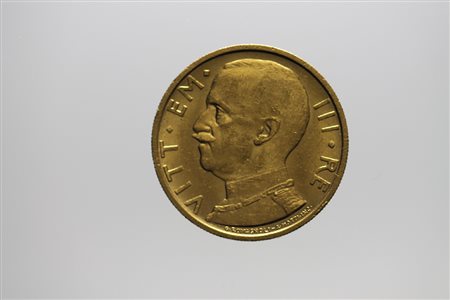REGNO. Vittorio Emanuele III (1900-1946). Da 50 lire 1933. Pagani 660. Oro....