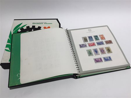 [REPUBBLICA] 1945/1961 Collezione del periodo pressochÈ completa, con posta...