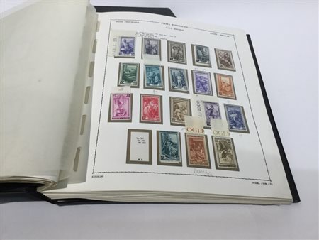 [REPUBBLICA] 1945/1962 Collezione avanzata del periodo, con alcuni servizi e...