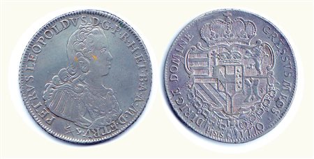 FIRENZE - Pietro Leopoldo (1737-1765)- Francescone 1770. Rarità: R - Metallo:...