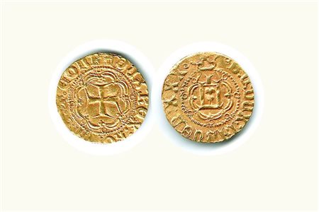 GENOVA Battista di Campofregoso doge XXX (1478-1483) Ducato D/Castello...