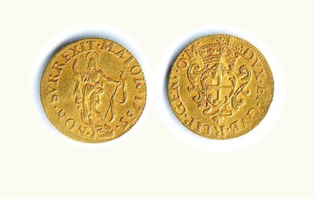 GENOVA - Dogi Biennali - Zecchino 1737. Lun.329. Rarità: R - Metallo: AU -...