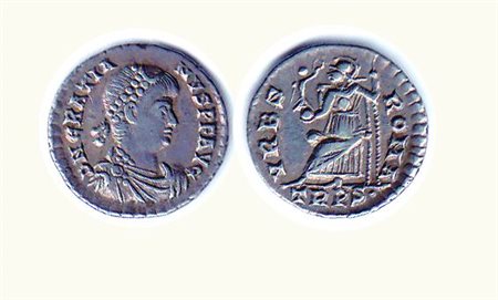 ROMA - Graziano - Siliqua - Zecca Treviri. Rarità: R - Metallo: Ae -...