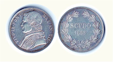 ROMA - Pio IX (1845-1870) - Scudo 1853 A. VII. Metallo: AR - Conservazione:...