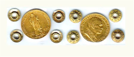 ROMA - Pio XII (1939-1958) - 100 Lire 1940 - Coniati solo 2000 pezzi. Rarità:...