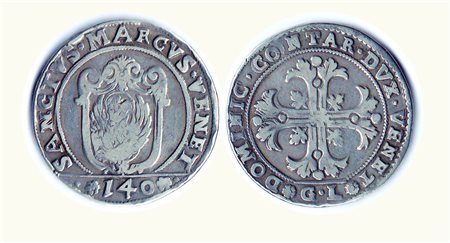 VENEZIA - Domenico Contarini (1659-1675) - Scudo della croce; D/ Croce...