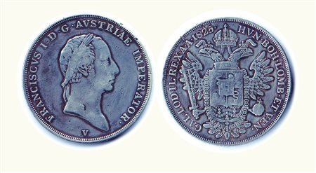 VENEZIA - Francesco I - Scudo da 6 Lire 1825 - P.55. Metallo: AR -...