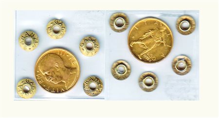 VITTORIO EMANUELE III - 50 Lire 1932 X - Littore - P.659. Metallo: AU -...