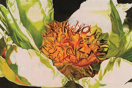 Moreno Pagliari "White Wings" olio su tela 120x80 del 2006 autentica...