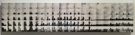 Maurizio Galimberti "Skyline NYC" cm. 47x210 - Stampa fotografica su tela -...