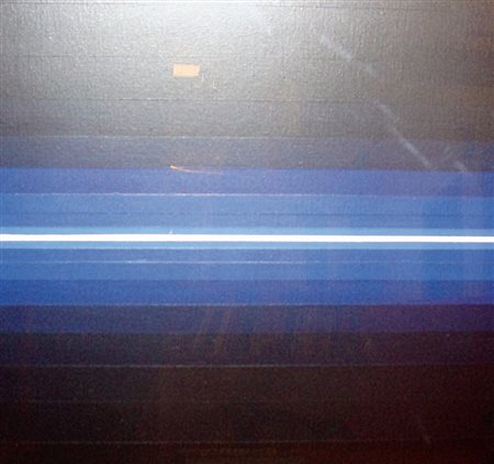 Horacio Garcia Rossi 1991 "Couleur lumiere" olio su tela cm 40 x 40