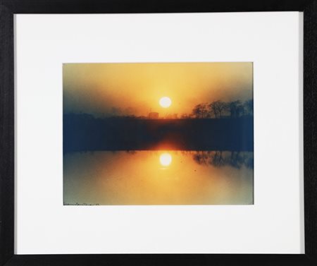 FONTANA FRANCO (n. 1933) Tramonto. 1973. Stampa C - print. Cm 39,00 x 30,00....