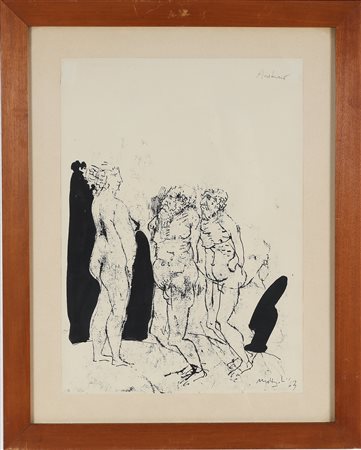 MATTIOLI CARLO (1911 - 1994) I ragionamenti di Pietro Aretino. 1963. China su...