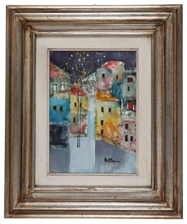 BETTARINI LIDO (n. 1927) Senza titolo. . Olio su tela. Cm 35,00 x 25,00....