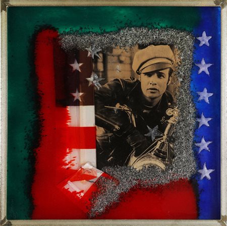 RONDA OMAR (n. 1947) Marlon Frozen. . 2005. Plastica. Cm 71,00 x 71,00. Al...