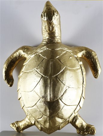 CRACKING ART GROUP (n. 1993) Tartaruga. . Plastica. Cm 40,00 x 56,00....