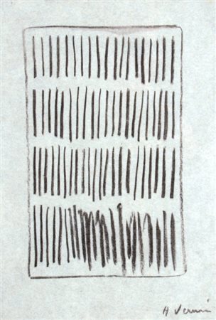 VERMI ARTURO (Bergamo 1928 - Bergamo 1988) "Senza titolo" Pastello su carta...