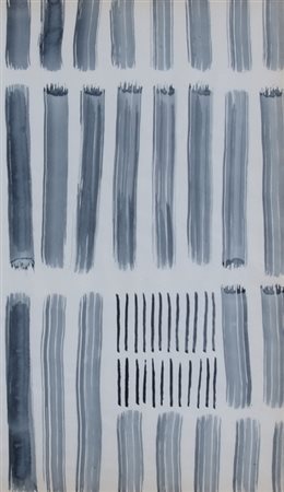 VERMI ARTURO (Bergamo 1928 - Bergamo 1988) "Senza titolo" Tempera su carta...