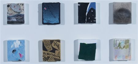 AUTORI VARI "Lotto composta da 8 opere" Tecniche miste su tela cm. H: 7.00 L:...