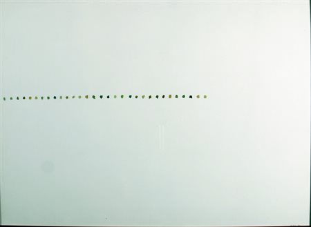 NIGRO MARIO (Pistoia 1917 - Milano 1992) "Senza titolo" 1987 Acquerello su...