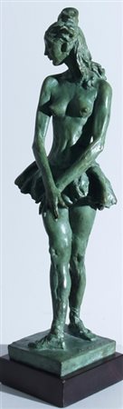 MESSINA FRANCESCO (Linguaglossa 1900 - Milano 1995) "Danzatrice" Scultura in...