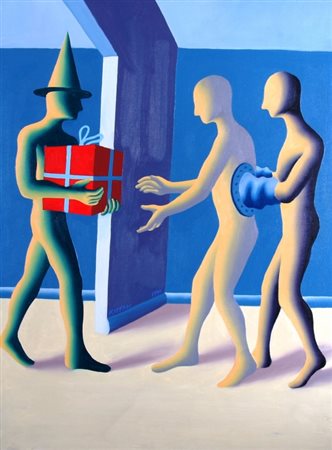 KOSTABI MARK (Los Angeles 1960) "To give is to better than to receive" 1990...