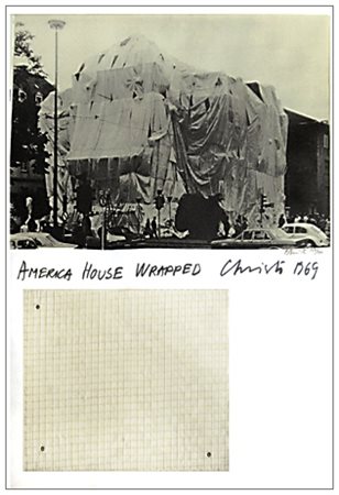 CHRISTO JAVACHEFF Grabovo (Bulgaria) 1935 America house wrapped 1969...