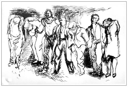 RENATO GUTTUSO Bagheria 1912 – Roma 1987 Gott mit uns giugno 1978 – aprile...