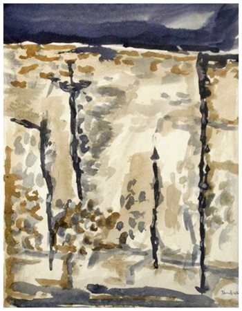 ORFEO TAMBURI Jesi 1910 – Parigi (Francia) 1994 Senza titolo Gouache su carta...