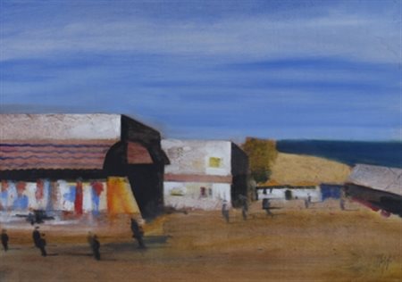 MAGAZZINI SALVATORE (Pistoia 1955) "Sharm el sheik" Olio su tela cm. H: 50.00...