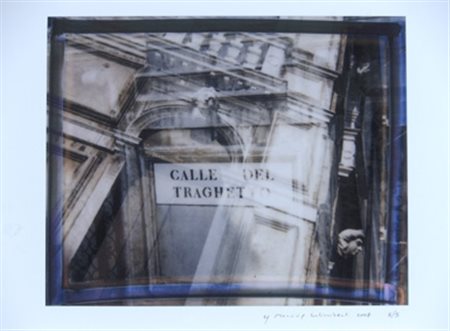 GALIMBERTI MAURIZIO (Como 1956) "Ti guardo ..." 2008 Pigmenti su cartoncino...