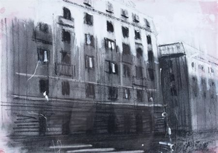 ALIOTO MASSIMILIANO (Brindisi 1972) "Senza titolo" 2005 Tecnica mista su...