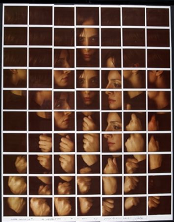 GALIMBERTI MAURIZIO (Como 1956) "Ambra Angiolini" 2011 Originale polaroid...