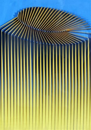 BIASI ALBERTO (Padova 1937) "Senza titolo" 1976 Politipo cm. H: 29.00 L:...