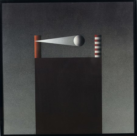 Julio Le Parc (1928), Modulation 975, 1987, acrilico su tela, cm 60x60...