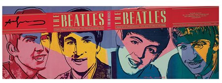 Andy Warhol (1928-1987), The Beatles, copertina del libro ed. Times Book,...