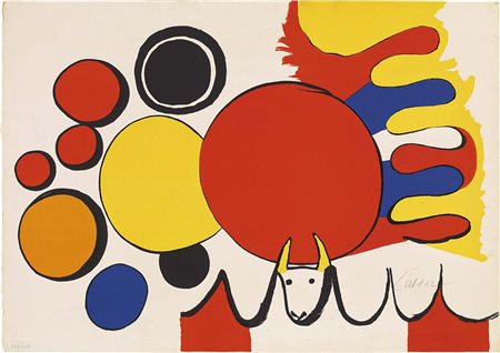 Alexander Calder Philadelphia 1898 - New York 1976 Senza titolo Litografia a...
