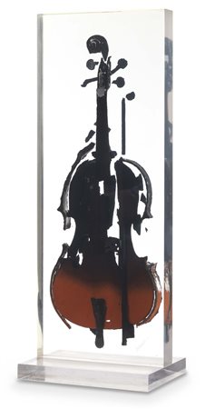 Arman Nizza 1928 - 2005 Senza titolo, 2005 Inclusione di violino bruciato in...