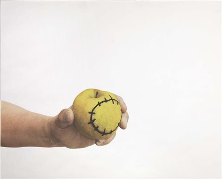 Michelangelo Pistoletto Biella 1933 La mela reintegrata, 2014-15 Serigrafia...