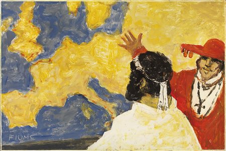 Salvatore Fiume Comiso (Rg) 1915 - Milano 1997 Illustrazione di Carlo Magno...