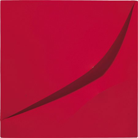 Giuseppe Amadio Todi (Pg) 1944 CALTA Acrilico su tela estroflessa, cm....