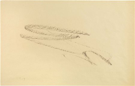 Jean Fautrier Parigi 1898 - Châtenay-Malabry 1964 Senza titolo, 1959...