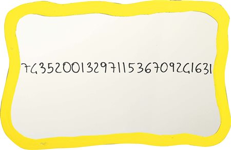 Michelangelo Pistoletto Biella 1933 Frattali, 1999-2000 Acrilico su specchio...